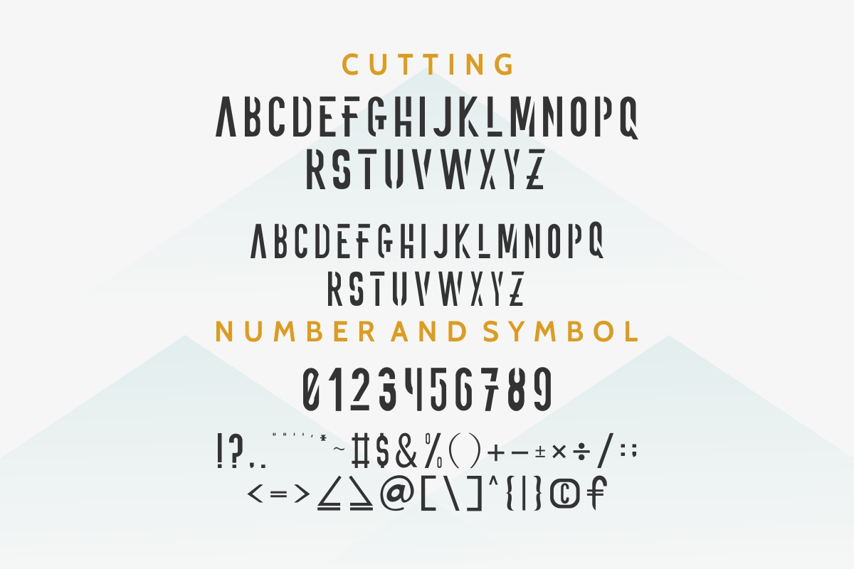 ONNIC Regular Font preview